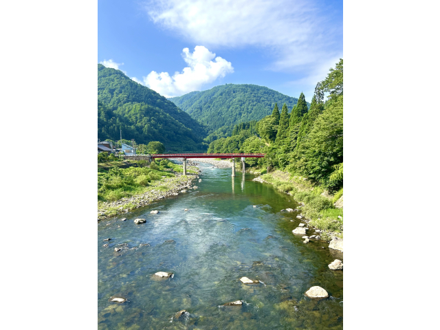 飛騨市宮川の風景